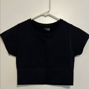 Aerie Classic Black Crop Top